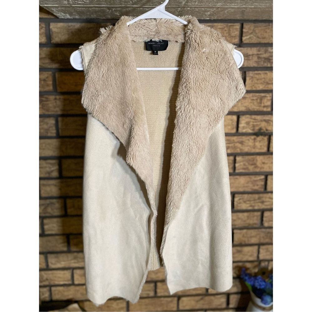 Romeo & Juliet Couture Faux Fur Vest